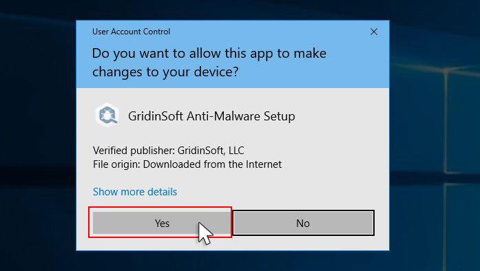 GridinSoft Anti-Malware Setup