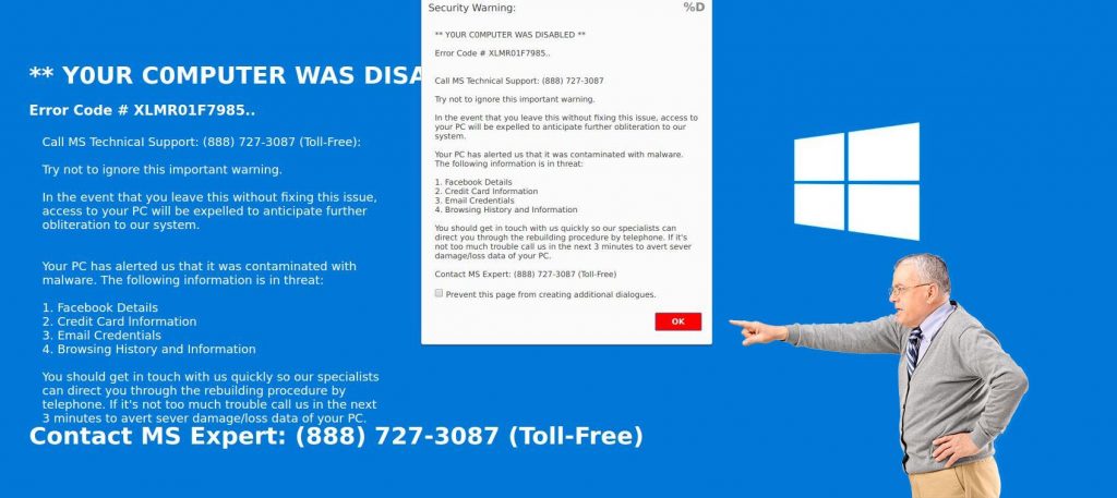 About "Your Computer Was Disabled" pop-ups (Microsoft Scam) - Adware Guru