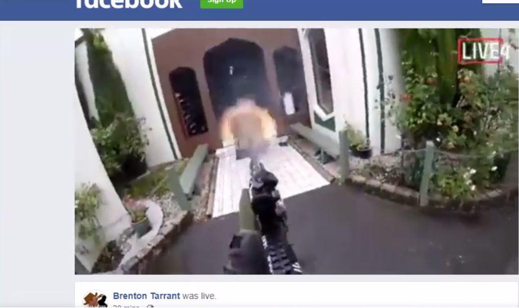Shooting in New Zealand - FB livestream