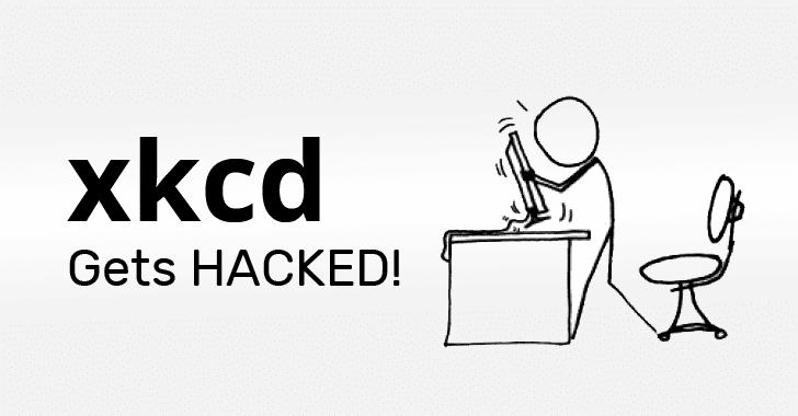 XKCD Web Comic Forums Hacked