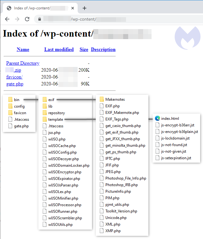 Web skimmers hide in metadata