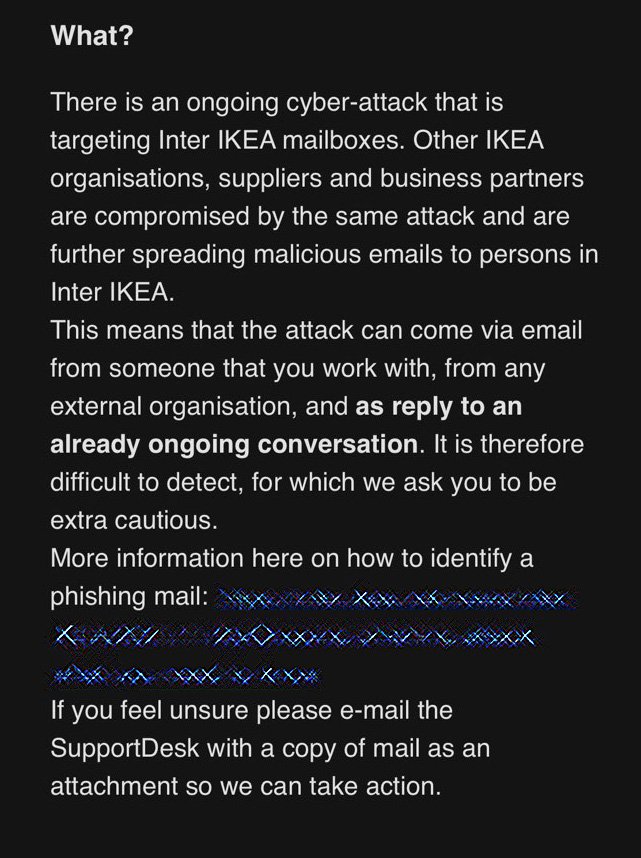 Ikea fights cyberattack