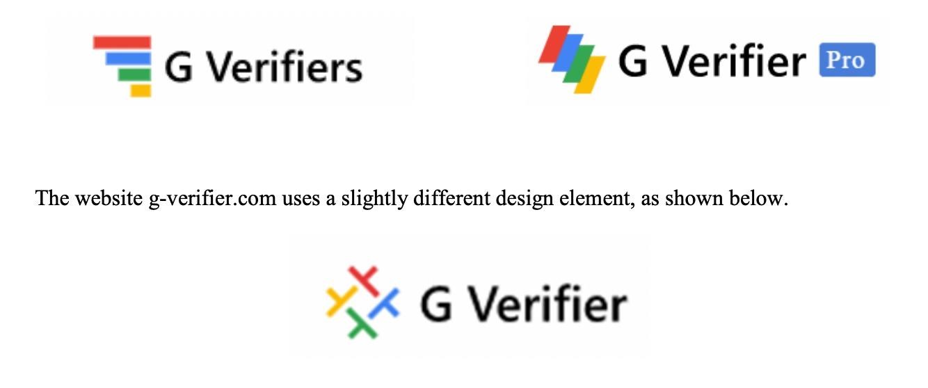 Google and G Verifier