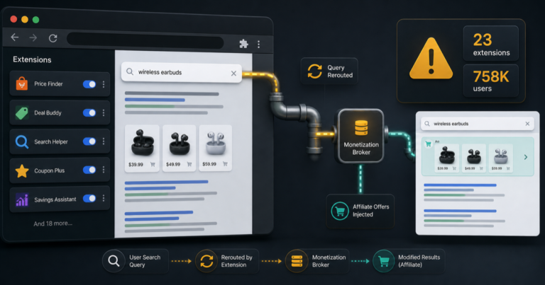 SearchJack Chrome Extensions Hijack Searches for Affiliate Revenue